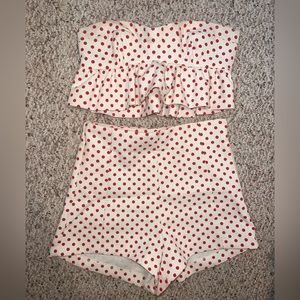 Zara Polka Dot Set both size XS